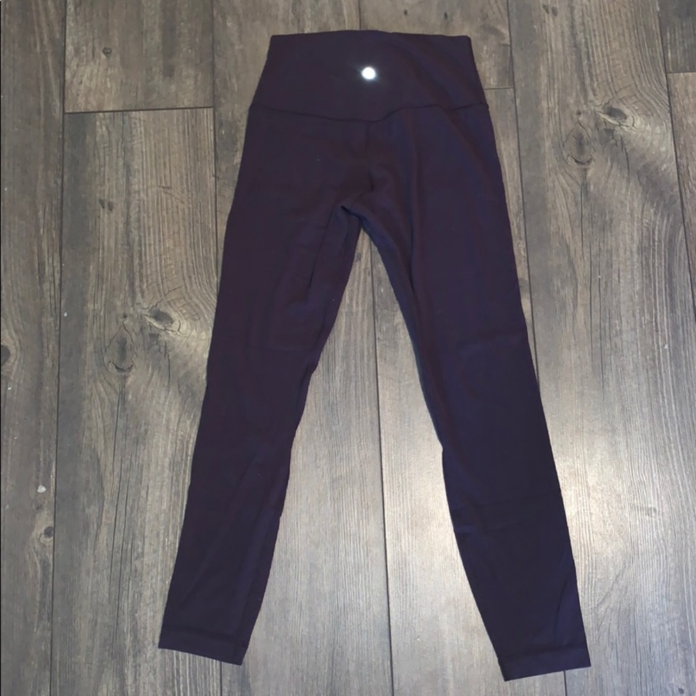 Lululemon Aligns-dark purple